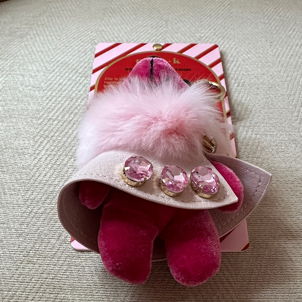 Piper Pink Royal Bear Keychain - Picture 8 of 10